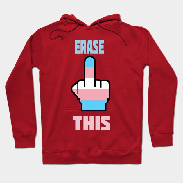 Erase this! Hoodie by BoredisSam